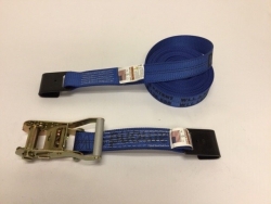 2" x 30' Ratchet Strap Diamond Weave w Flat Hooks-ETD