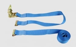 2"x20' Cam Buckle Cargo Strap Assembly w/ Spring Ends