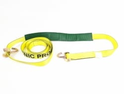 14 FT Yellow TECNIC PRO WEB Swivel J Hook Low Profile sleeve