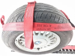 Adjustable Diamond Weave  Basket Replacement Wheel Strap for E track-NO RATCHET INCLUDED