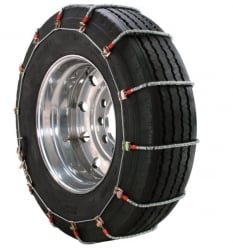 Peerless heavy duty truck tire traction cables (pair of singles) for 12R22.5