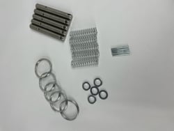 Repair Kit for 5 Long Weld-on Spring Locks with 5/8" Pin