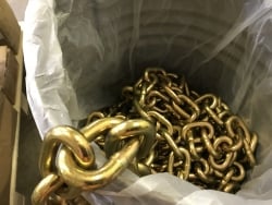 1/2" X 10 FT Grade 70 Cut Chain 11,300 lb WLL