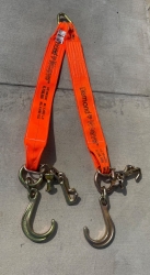 4" X 36" V Bridle with15" Forged J and RTJ cluster hooks