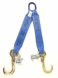 Monster Bridle with 8" Sport J Hooks with Color Options