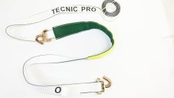 12 FT White TECNIC PRO WEB SHORT Swivel J Hook Low Profile sleeve