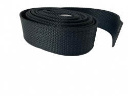 14 FT Naked Diamond Weave Wheel strap Black