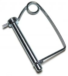 Diaper Pin- Safety Spring Pin 3/8 x 3  Usable Length