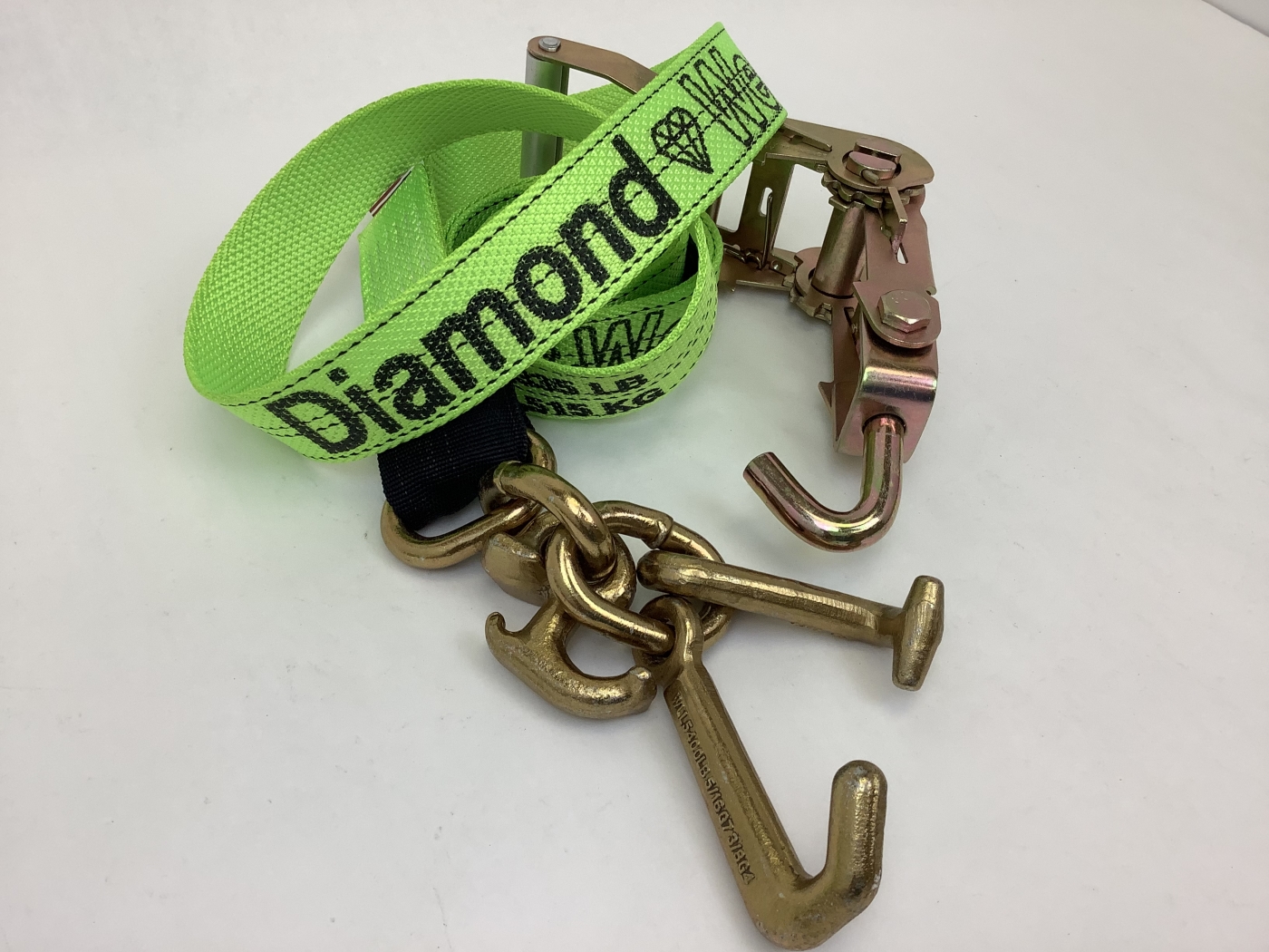 large_554093_RTJ_Frame_hook_strap_green_finger_hook_ratchet_forged_hi_viz_diamond_weave_one_set.jpg